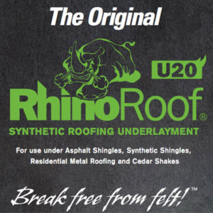 underlayment rhino roof minneapolis